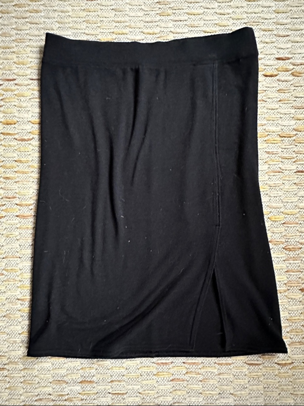 GAP Black Midi Skirt with slit